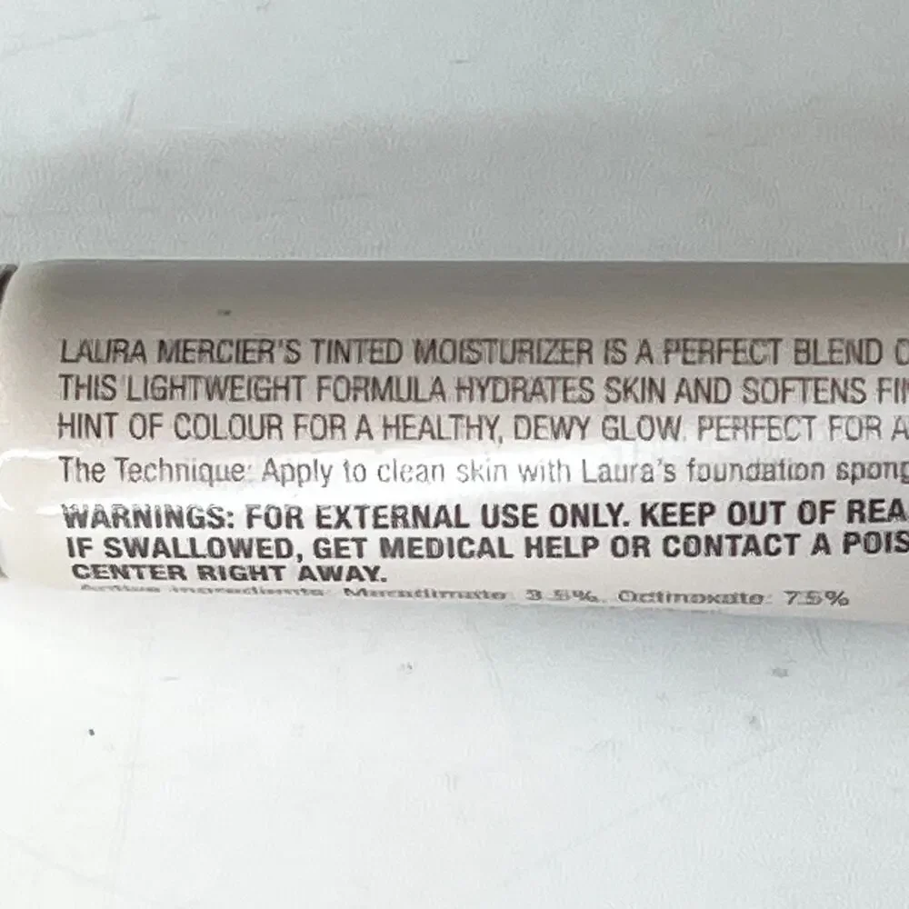 Laura Mercier Tinted Moisturizer SPF 30 Nude Lightweight Travel .5 oz 15ml New
